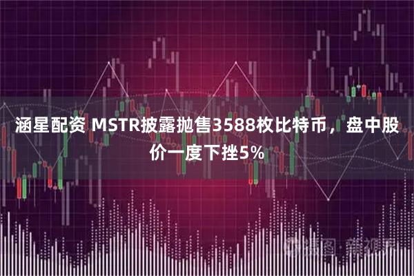 涵星配资 MSTR披露抛售3588枚比特币,盘中股价一度下挫5%