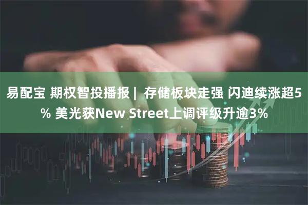 易配宝 期权智投播报 |  存储板块走强 闪迪续涨超5% 美光获New Street上调评级升逾3%